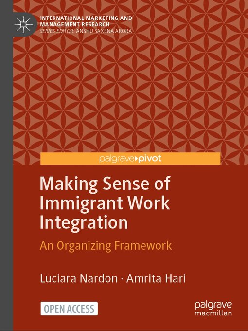 Title details for Making Sense of Immigrant Work Integration by Luciara Nardon - Available